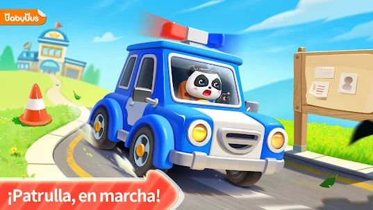 Bebé Panda oficial de policía