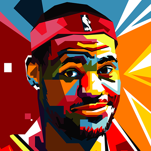 basketball player quiz logo