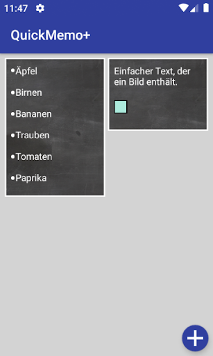Android application QuickMemo+ screenshort