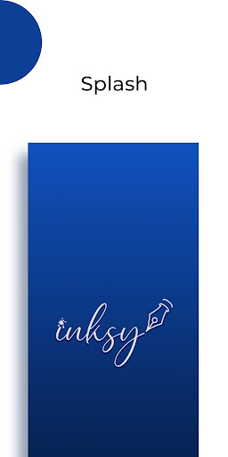 Android application Inksy: Share Your Story screenshort