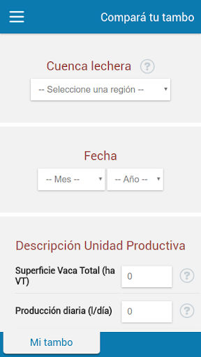 Compará tu Tambo Screen 3