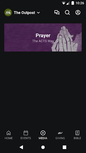 The Outpost Church Screen 2