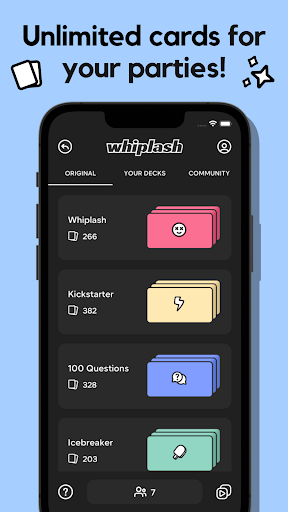Android application Whiplash screenshort