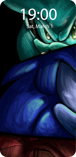 Blue Live Wallpaper Parallax Screen 3
