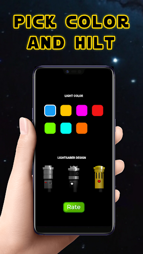 Android application Lightsaber Simulator: Saber HD screenshort