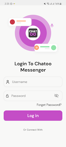 Android application Chatoo Messenger screenshort