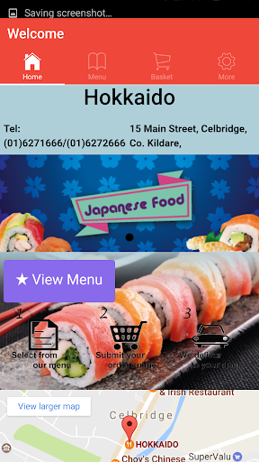 Hokkaido Sushi Screen 2