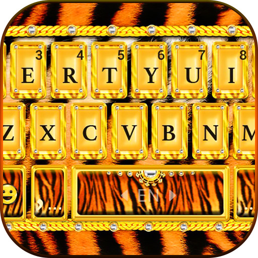 Golden Pattern Kika Keyboard  Icon