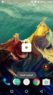Touch Locker - touch lock app Screenshot
