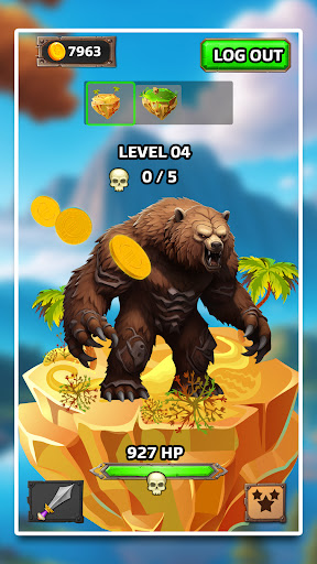 Android application Raiding clickers screenshort