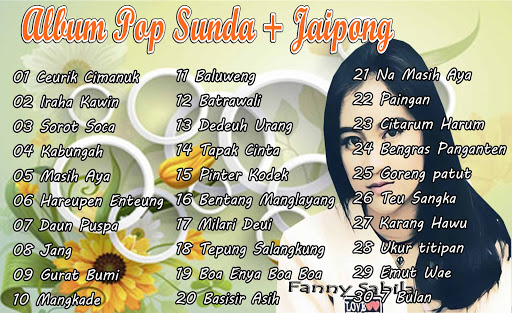 Android application Fanni Sabilla Musik Pop Sunda screenshort