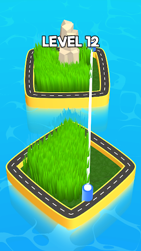 Grass Cut Puzzle 3D