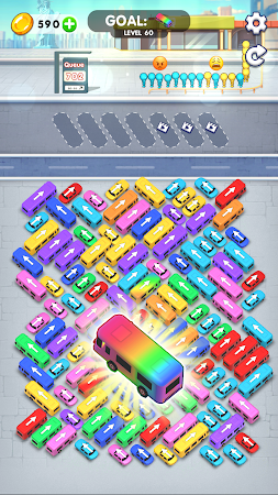 Game screenshot ステーションジャムエスケープ：カラーソート hack