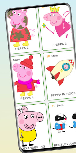 How to draw pepa Screen 2
