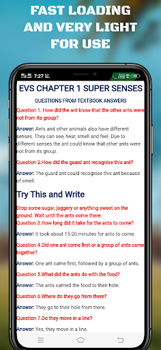 Class 5 EVS Solution Screen 3
