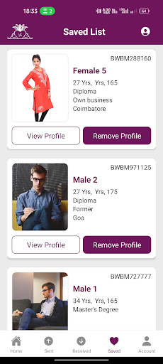 BWB Matrimony Screenshot 4 - AppWisp.com