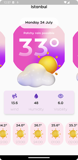 Minimal Weather Screen 3