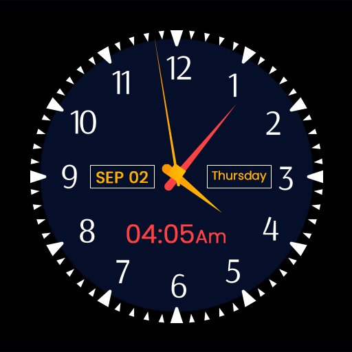 Clock live wallpapers AOD logo