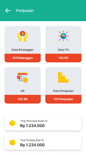useweHub - Pencatatan Usaha Screen 3