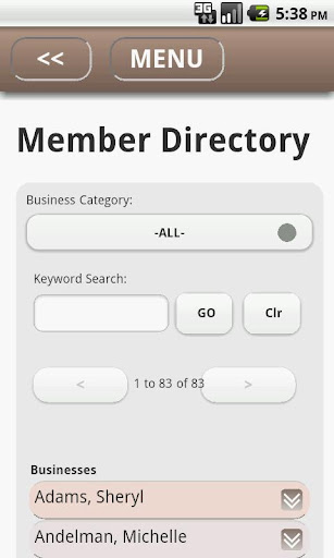 3CDLA Mobile App Screen 3