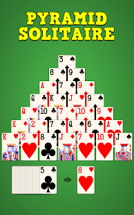 Pyramid Solitaire 4 in 1 Card Game
