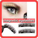 magnetic eyelashes icon