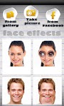 screenshot of Funny Face Effects