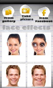 Efectos en la cara