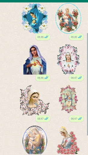 Stickers de la Virgen Maria Screenshot 4 - AppWisp.com