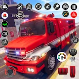 911 Rescue Fire Truck Games 3D icon