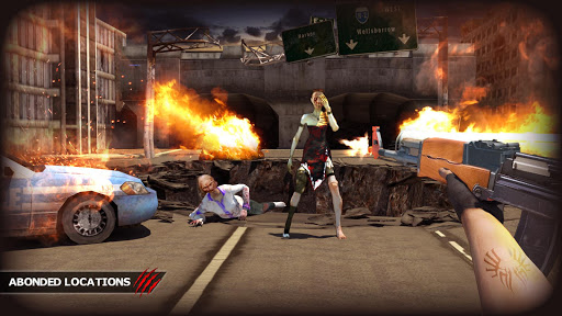 Dead Walk City : Zombie Shooting Game screenshots 13