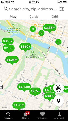 Android application Austin Homes For Sale screenshort