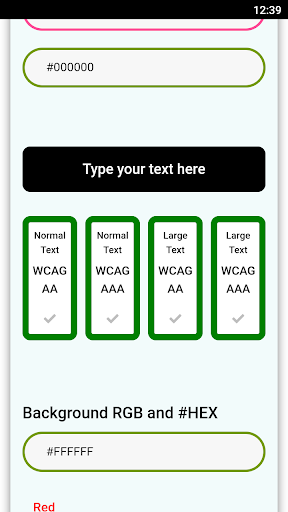 Color Contrast Checker