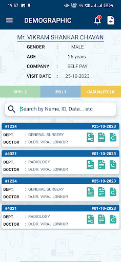 Synergy Hospital Screen 3