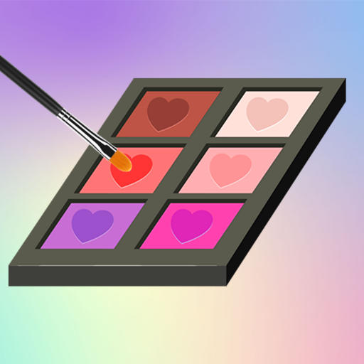 Makeup Kit Colors Mixing logo