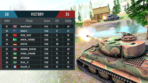 Battleship of Tanks - Tank War Game 2021 screenshots 16