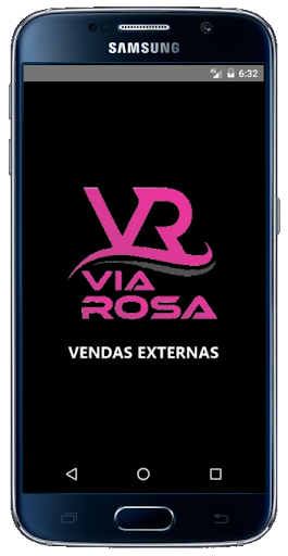 Android application ViaRosa Vendas Externas screenshort