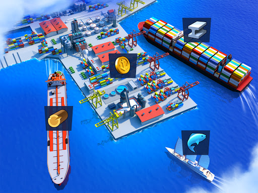Sea Port: Ship Transport Tycoon & Business Game  screenshots 3