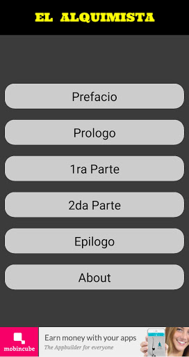 Android application El Alquimista screenshort
