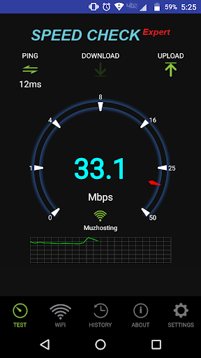 Android application Speed Check Expert screenshort