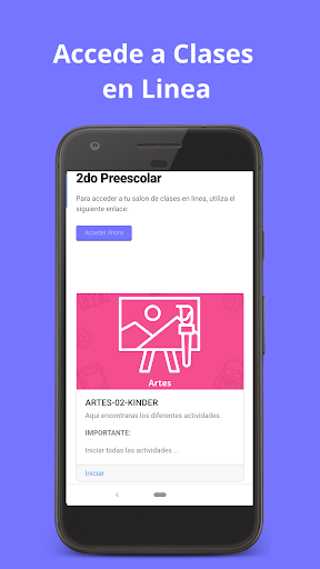 Android application Cumbres Alumnos screenshort