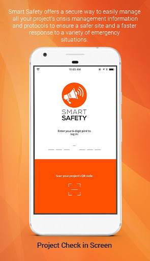 Android application Smart Safety Alert - Construct screenshort