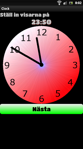 Vad är klockan Screen 3