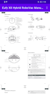 Eufy X8 Hybrid RoboVac Manual
