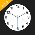 Cover Image of Download Clock iOS 16 - Clock Phone 14  APK