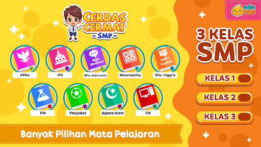 Android application Cerdas Cermat SMP screenshort