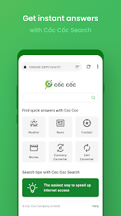 Cu1ed1c Cu1ed1c Browser Beta - Browse web fast & secured Varies with device screenshots 5