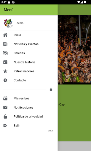 Comparsa NEVC Screen 2