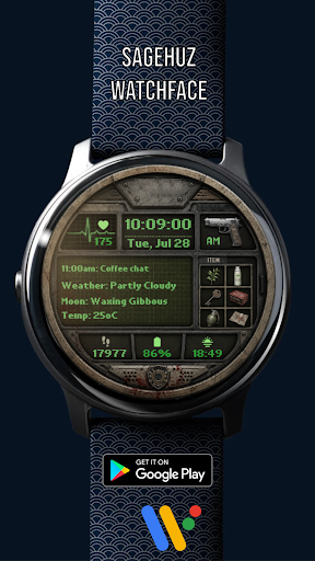 A128 RPG Item watch face screenshot 5