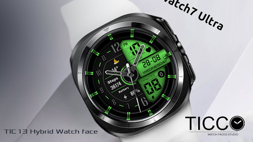TIC13 Hybrid Watch face